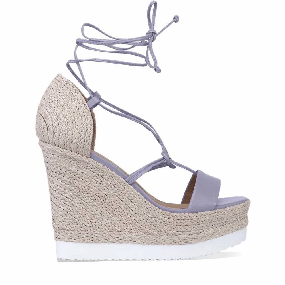 NEW CARRANO women's mia wedge sandal in lilac